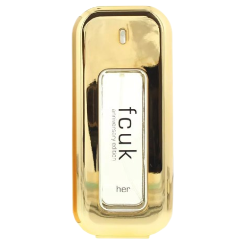 FCUK Her Anniversary Edition Eau De Toilette Spray 100ml (Unboxed)