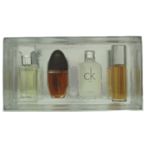 Calvin Klein Collection Gift Set 15ml Eternity EDP Spray + 15ml Obsession EDP Spray + 15ml CK One EDT Spray + 15ml Escape EDP Spray