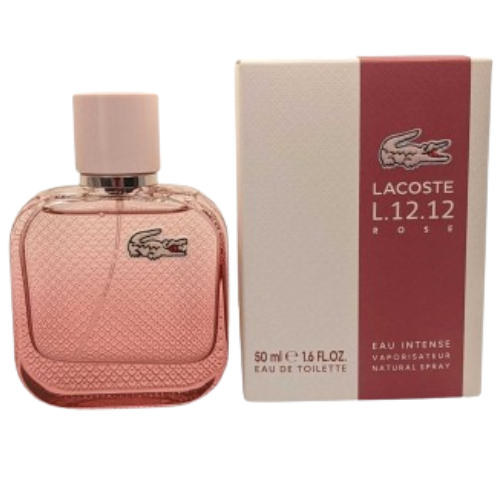 Lacoste L.12.12 Rose Eau Intense Eau De Toilette Spray 50ml