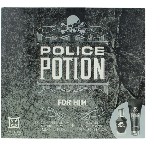 Police Potion For Him Gift Set Eau De Parfum Spray 30ml + 100ml Shower Gel