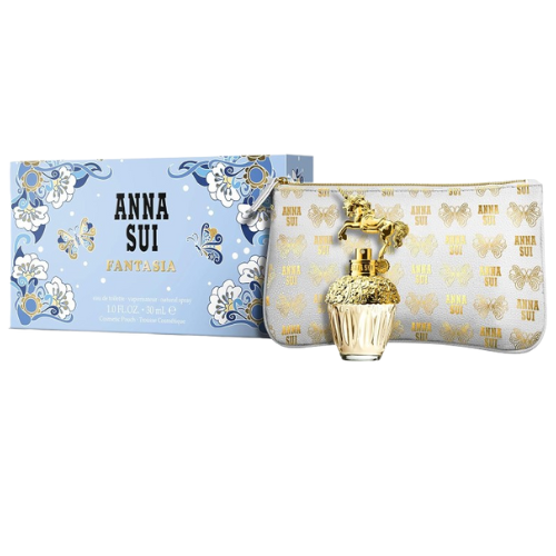 Anna Sui Fantasia 2 Piece Gift Set Eau De Toilette Spray 30ml + Pouch