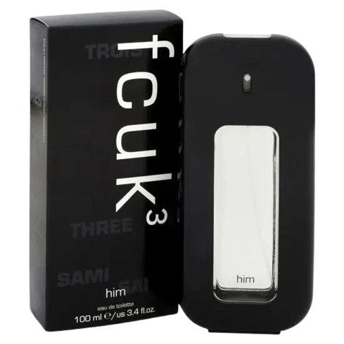 FCUK 3 Eau De Toilette Spray 100ml