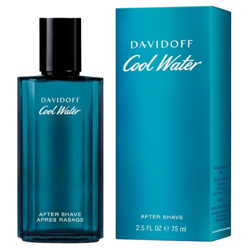 Davidoff Cool Water Aftershave Splash 75ml