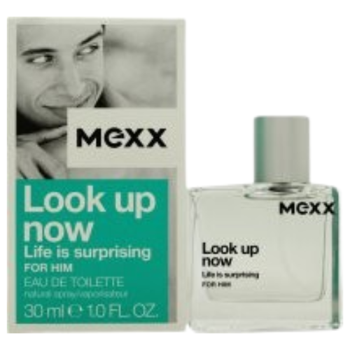 Mexx Look Up Now Life Is Surprising For Him Eau De Toilette Spray 30ml