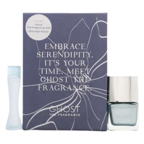 Ghost Original Gift Set Eau De Toilette 5ml + Metallic Blue Nail Polish 10ml
