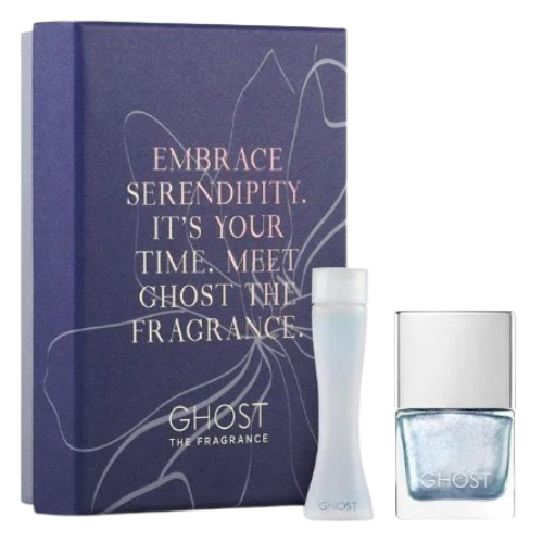 Ghost Original Gift Set Eau De Toilette 5ml + Metallic Blue Nail Polish 10ml