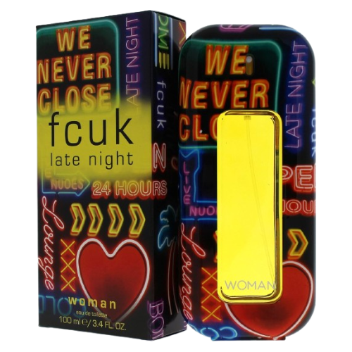 FCUK Late Night Woman Eau De Toilette Spray 100ml