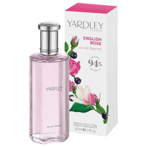 Yardley English Rose Eau De Toilette Spray 50ml