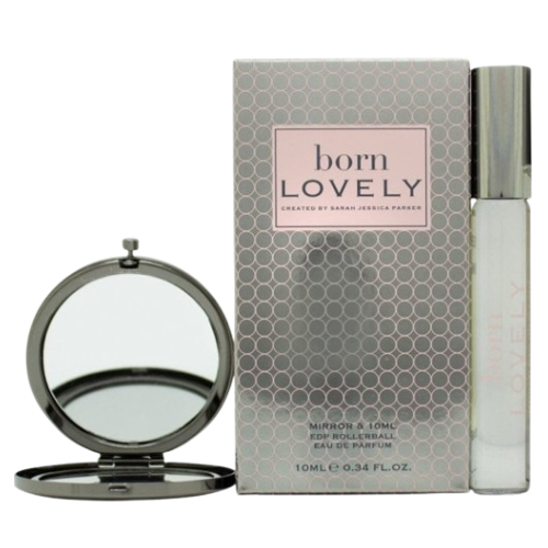 Sarah Jessica Parker Born Lovely Gift Set 10ml EDP Rollerball + Mirror