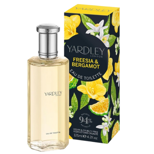 Yardley Freesia & Bergamot Eau De Toilette Spray 125ml