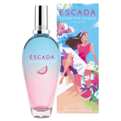 Escada Sorbetto Rosso Limited Edition Eau De Toilette Spray 100ml
