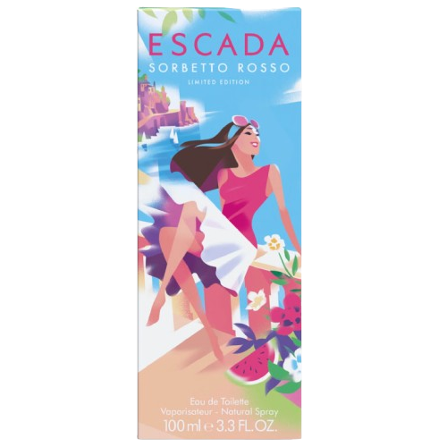 Escada Sorbetto Rosso Limited Edition Eau De Toilette Spray 100ml